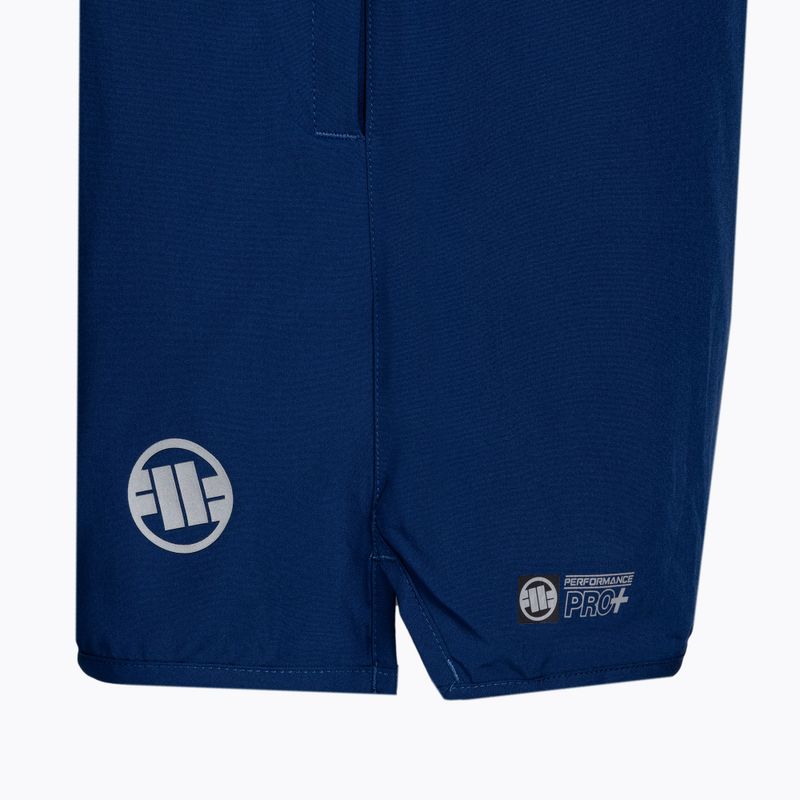 Spodenki treningowe męskie Pitbull Performance Small Logo dark navy 4