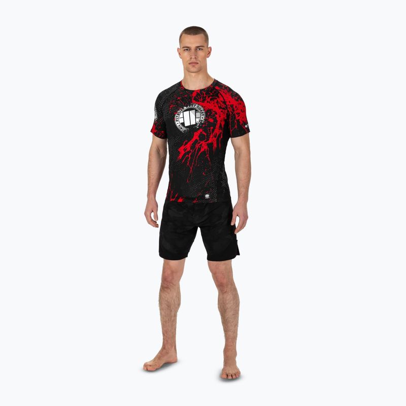 Rashguard męski Pitbull Blood Dog 2 Rash black 2