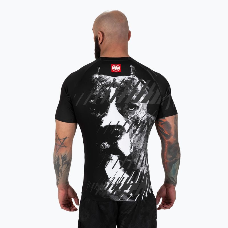 Rashguard męski Pitbull Street Dog Rashguard black 3