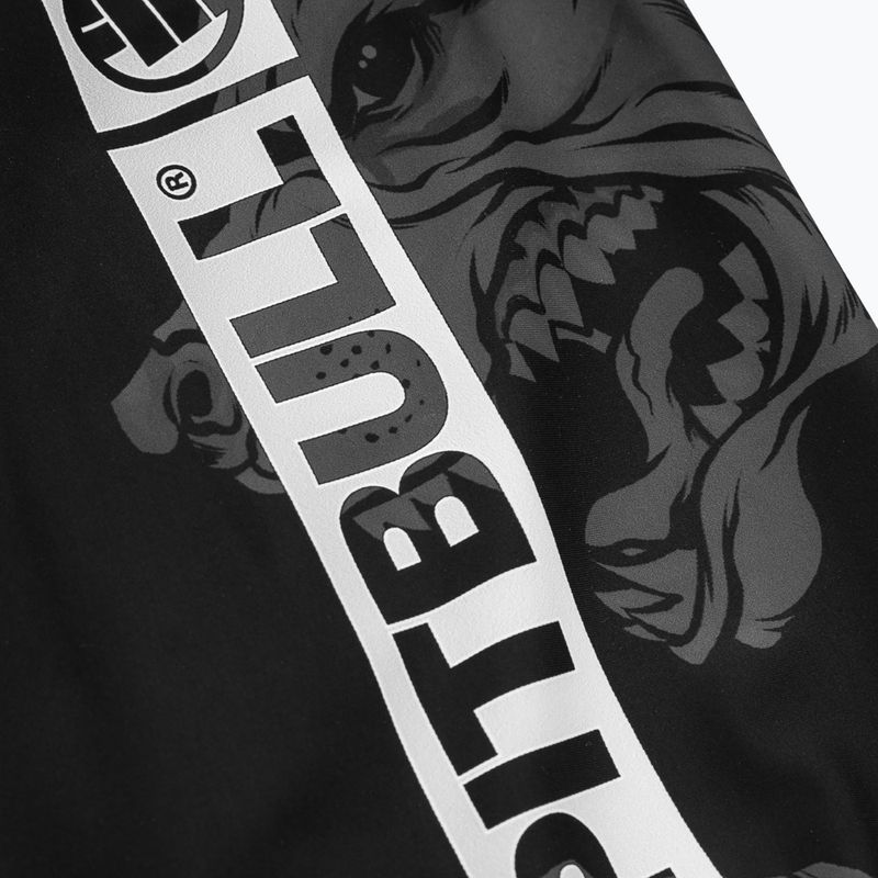 Spodenki kompresyjne męskie Pitbull Masters of BJJ Hilltop black 5