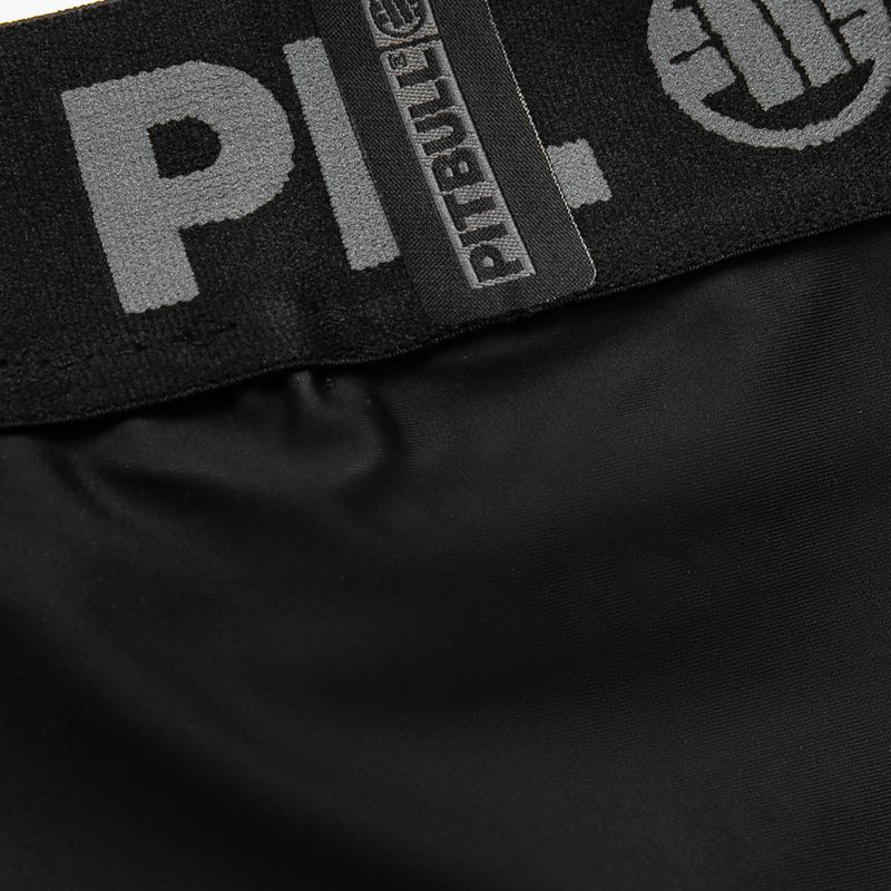 Spodenki kompresyjne męskie Pitbull Masters of BJJ Hilltop black 6