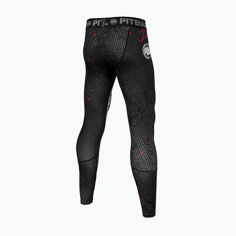Legginsy męskie Pitbull Leggins Blood Dog 2 black 2