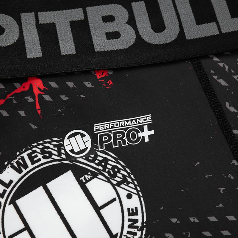 Legginsy męskie Pitbull Leggins Blood Dog 2 black 3