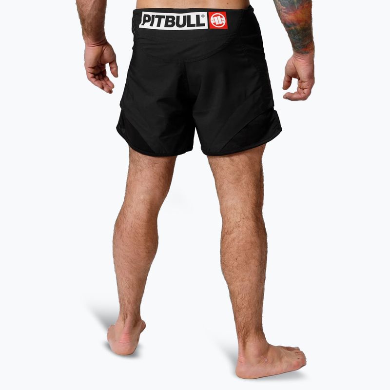 Spodenki grapplingowe męskie Pitbull Grappling 2 Pro Hilltop black 3