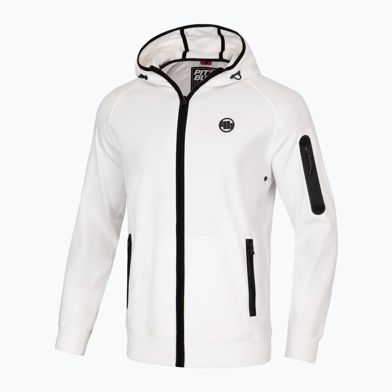 Bluza męska Pitbull Hermes Hooded Zip off white 3