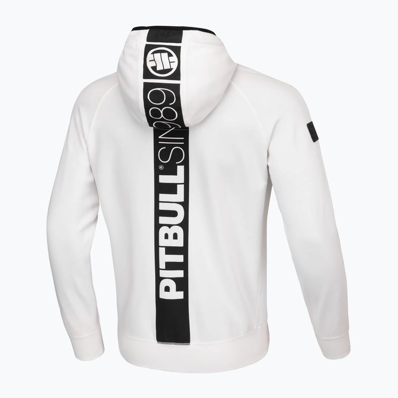 Bluza męska Pitbull Hermes Hooded Zip off white 4