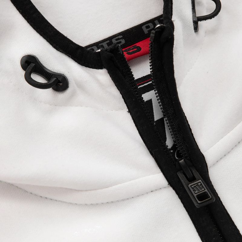 Bluza męska Pitbull Hermes Hooded Zip off white 5