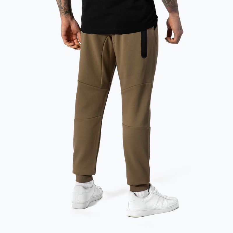 Spodnie męskie Pitbull Dolphin Jogging coyote brown 2
