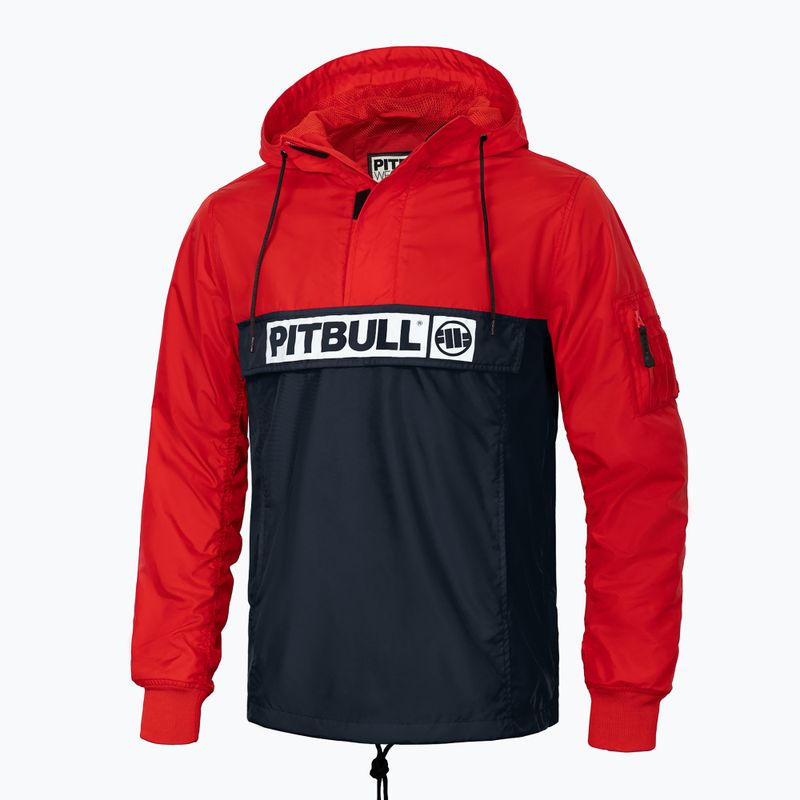 Kurtka męska Pitbull Loring Two-Color Kangaroo red/dark navy 4