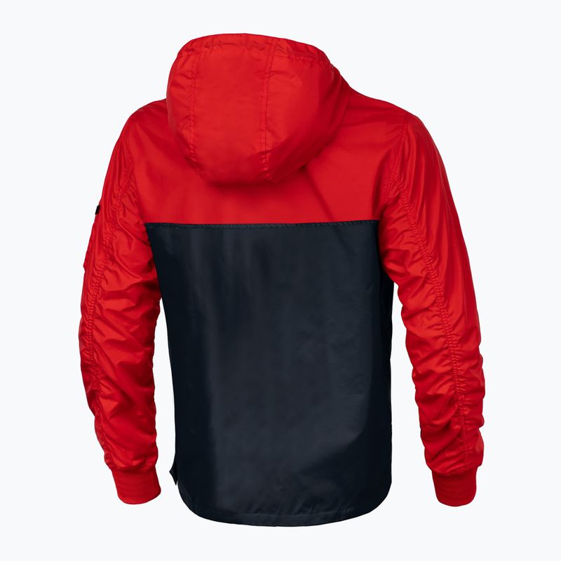 Kurtka męska Pitbull Loring Two-Color Kangaroo red/dark navy 5