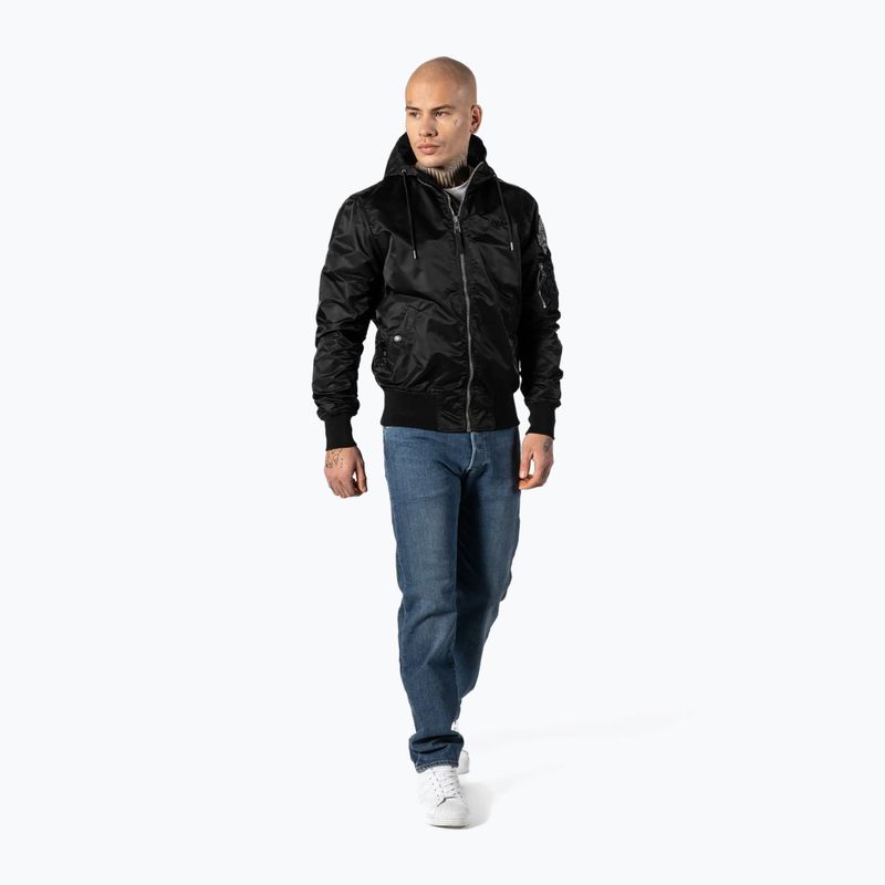 Kurtka męska Pitbull Starwood 2 Hooded Flight black 2