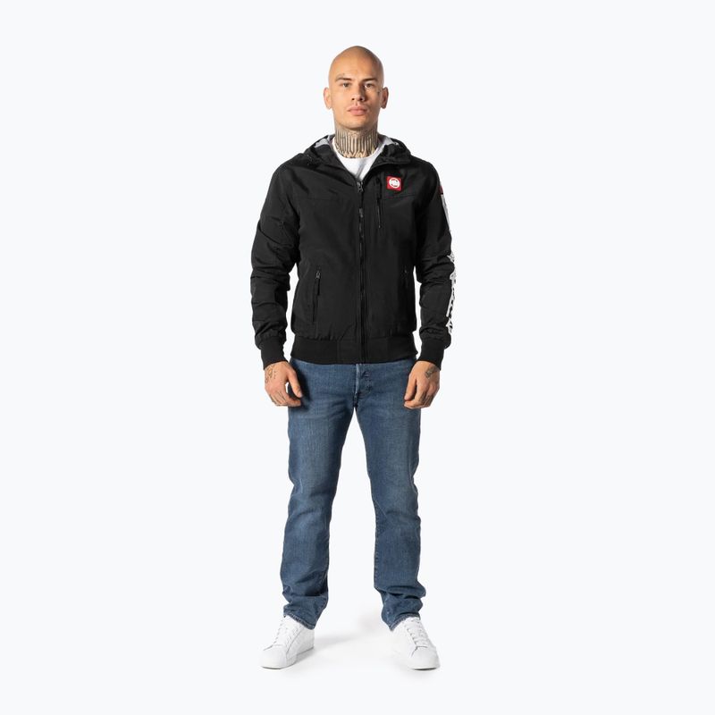 Kurtka zimowa męska Pitbull Cabrillo Summer Hooded black 2