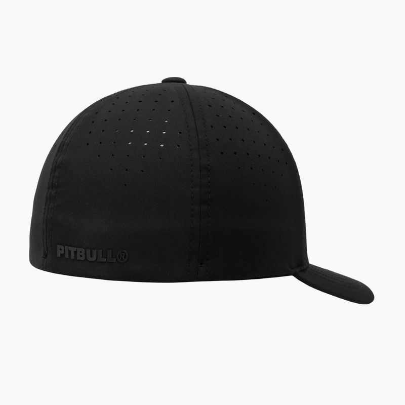 Czapka z daszkiem męska Pitbull Full Cap Logo 3D Angle Welding black 2