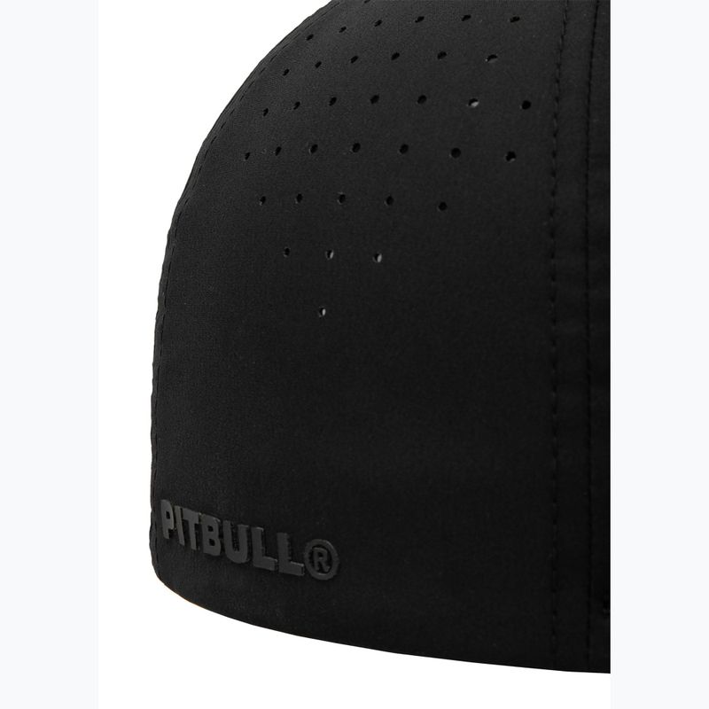Czapka z daszkiem męska Pitbull Full Cap Logo 3D Angle Welding black 5