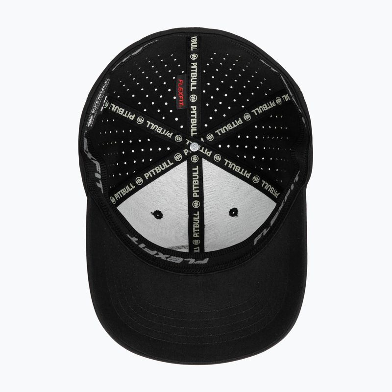 Czapka z daszkiem męska Pitbull Full Cap Logo 3D Angle Welding black 7