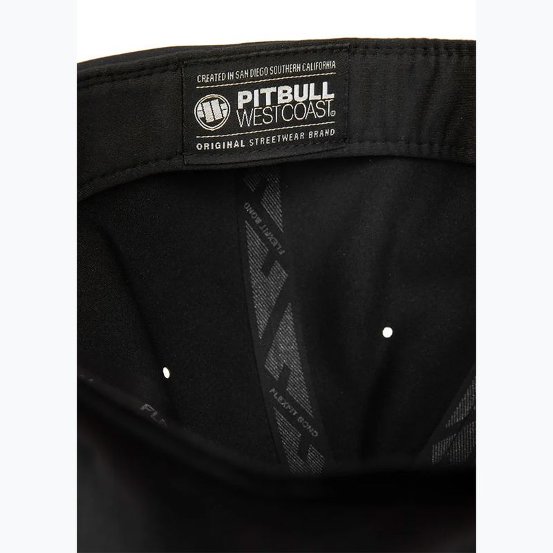 Czapka z daszkiem Pitbull Full Cap ,,Hilltop" Stretch Fitted black 8