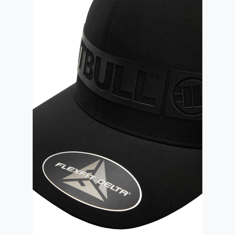 Czapka z daszkiem Pitbull Snapback ,,Hilltop" Stretch Fitted black 4