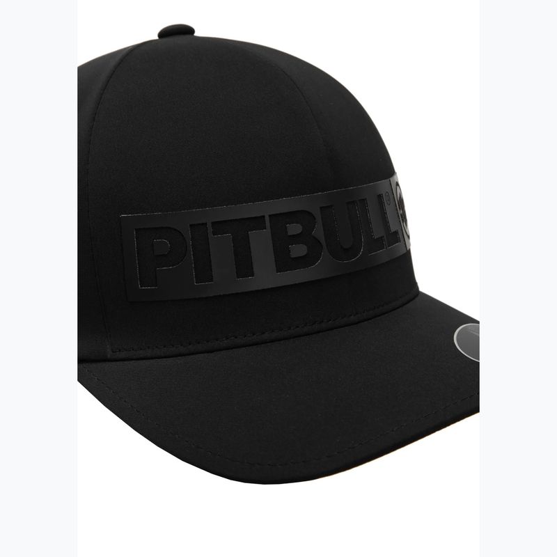 Czapka z daszkiem Pitbull Snapback ,,Hilltop" Stretch Fitted black 5