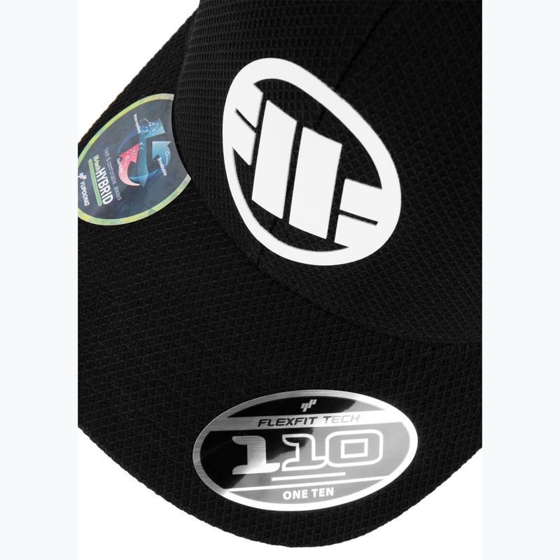 Czapka z daszkiem męska Pitbull Snapback ,,Logo" Hybrid black 4