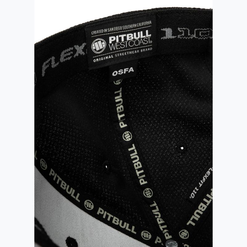 Czapka z daszkiem męska Pitbull Snapback ,,Logo" Hybrid black 7