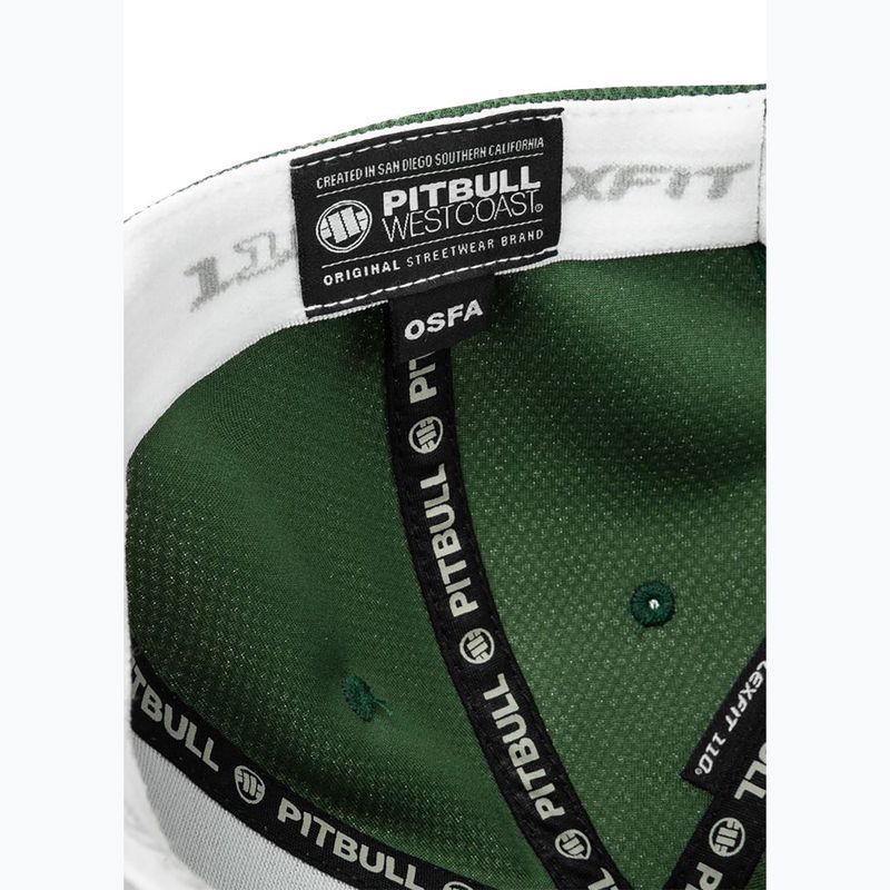 Czapka z daszkiem Pitbull Snapback ,,Logo" Hybrid green 8
