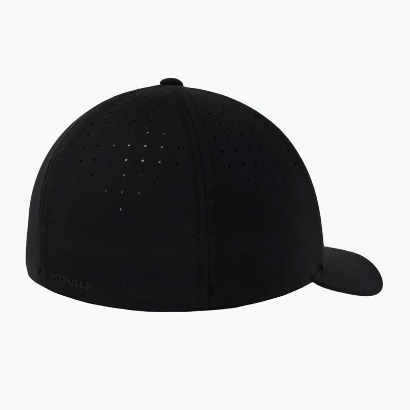 Czapka z daszkiem Pitbull Full Cap ,,Logo" Tech Witch Perforated black 2