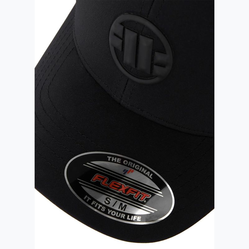 Czapka z daszkiem Pitbull Full Cap ,,Logo" Tech Witch Perforated black 4