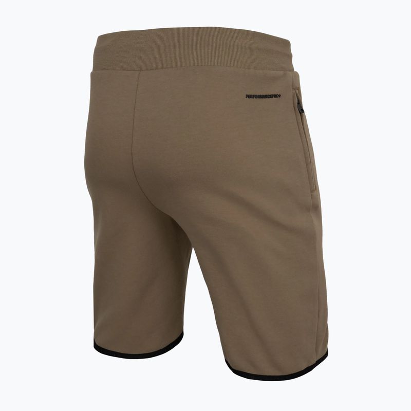Spodenki męskie Pitbull Saturn coyote brown 4