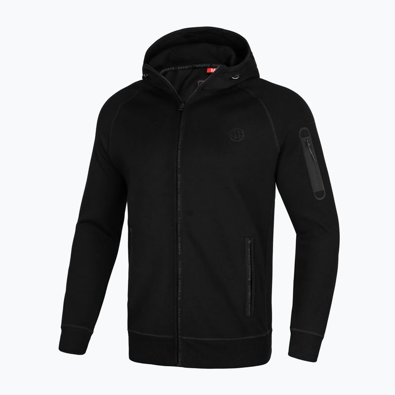 Bluza męska Pitbull Hermes Hooded Zip black 4