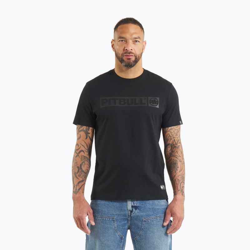 Koszulka męska Pitbull T-S All Black Hilltop black