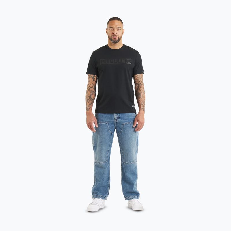 Koszulka męska Pitbull T-S All Black Hilltop black 2