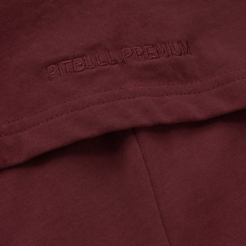 Koszulka męska Pitbull T-S Classic Boxing burgundy 6