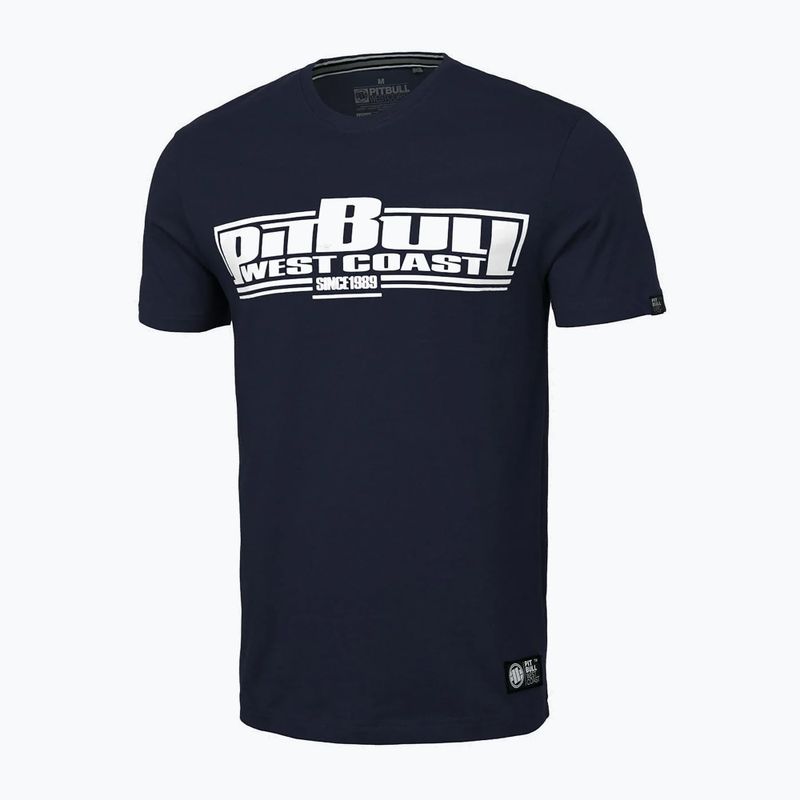 Koszulka męska Pitbull T-S Classic Boxing dark navy