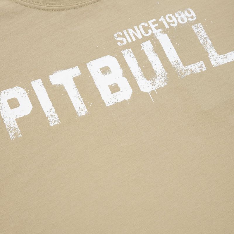 Koszulka damska Pitbull T-S Grafitti sand 3