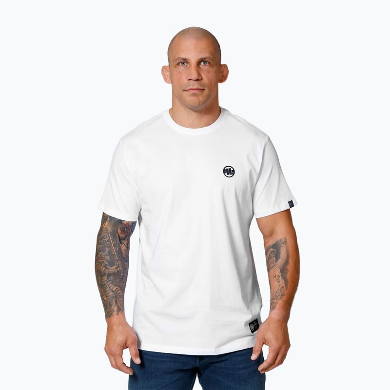 Koszulka męska Pitbull T-S Small Logo white