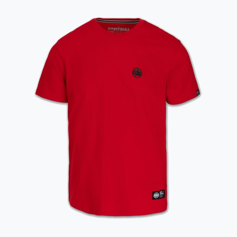 Koszulka męska Pitbull Small Logo red 4