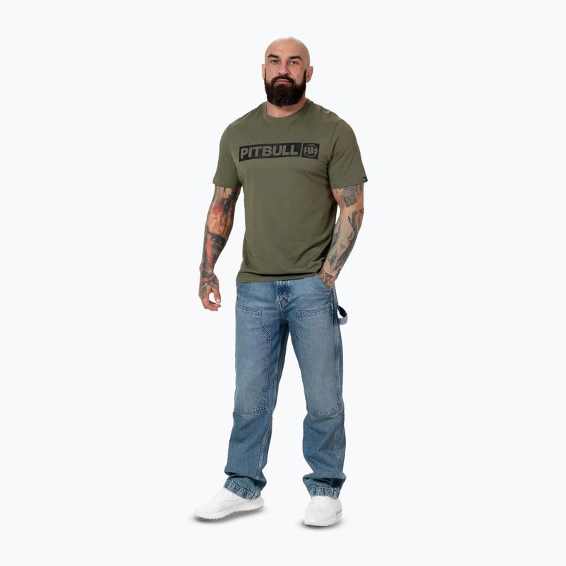 Koszulka męska Pitbull Hilltop olive 2