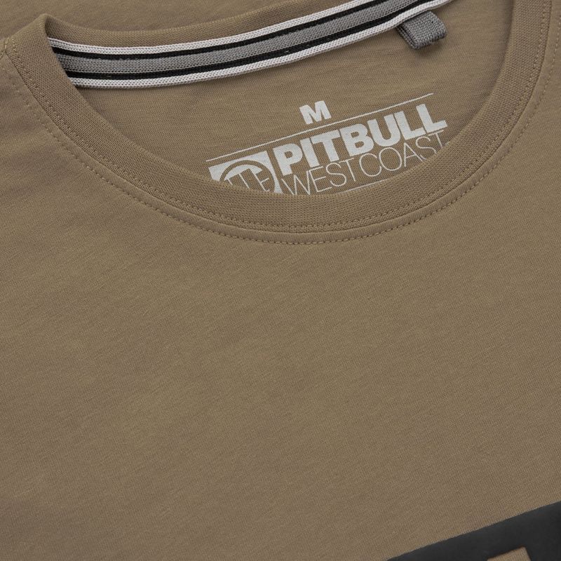 Koszulka męska Pitbull Hilltop coyote brown 4