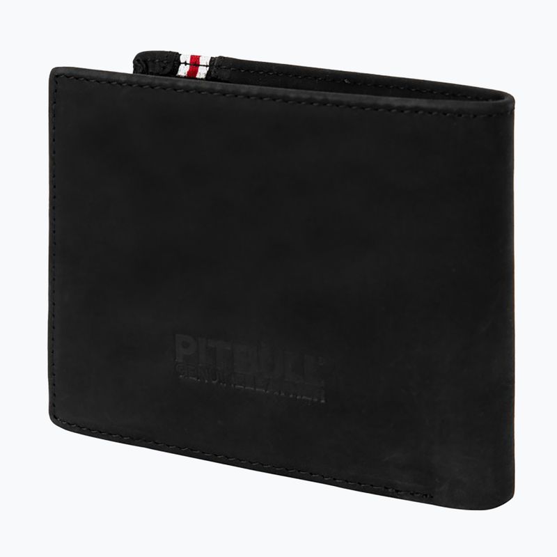 Portfel męski Pitbull Lin Wood 2 Embosed Leather black 2
