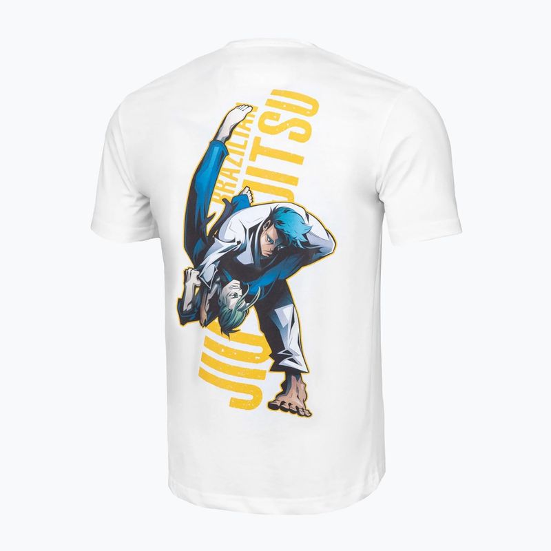 Koszulka męska Pitbull BJJ Champions white 2