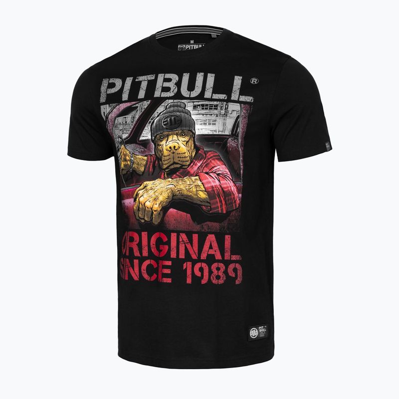 Koszulka męska Pitbull Drive black 4