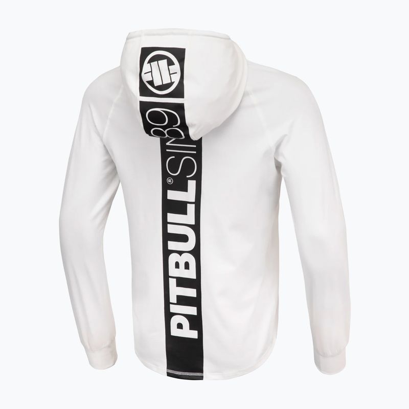 Bluza męska Pitbull Hilltop Hooded white 2