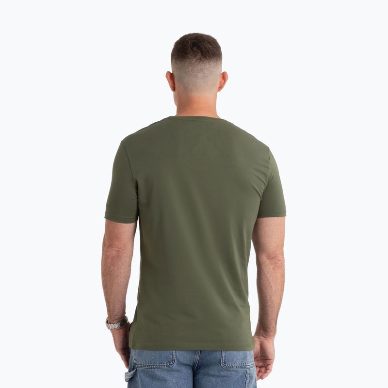 Koszulka męska Pitbull No Logo olive 3