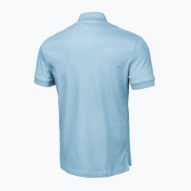 Koszulka polo męska Pitbull Polo Pique Regular light blue 2