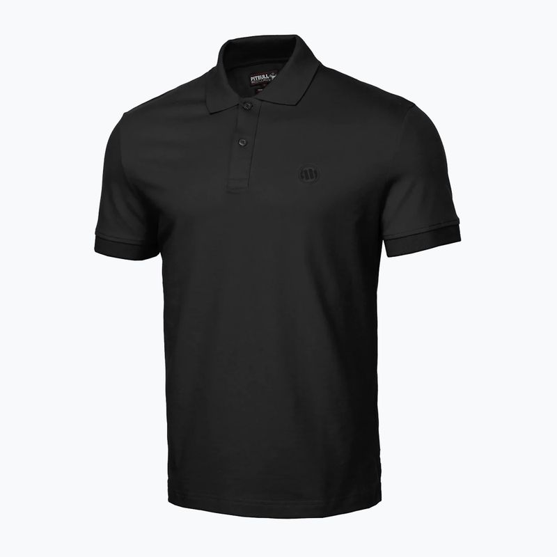 Koszulka polo męska Pitbull Polo Pique Regular black