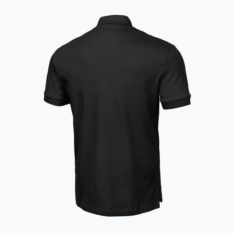 Koszulka polo męska Pitbull Polo Pique Regular black 2