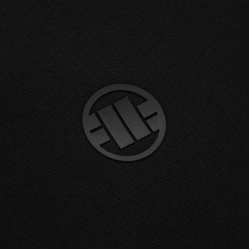 Koszulka polo męska Pitbull Polo Pique Regular black 3