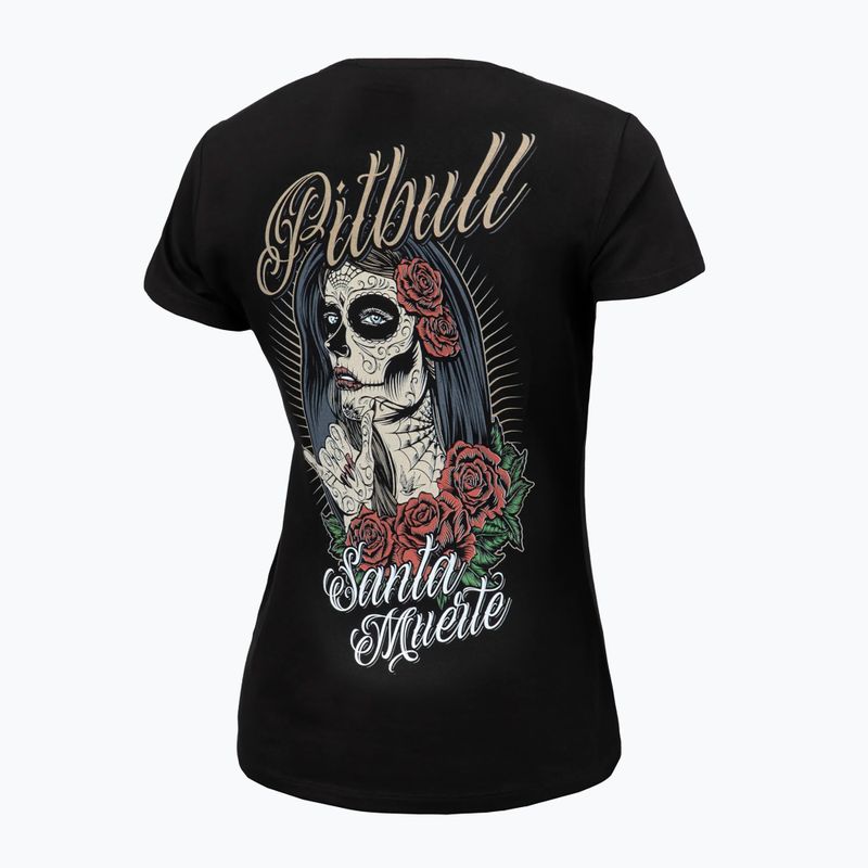 Koszulka damska Pitbull Santa Muerte black