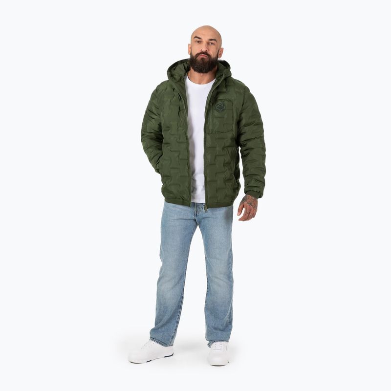Kurtka zimowa męska Pitbull Firestone olive 2