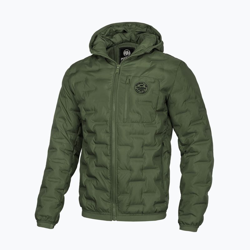 Kurtka zimowa męska Pitbull Firestone olive 4